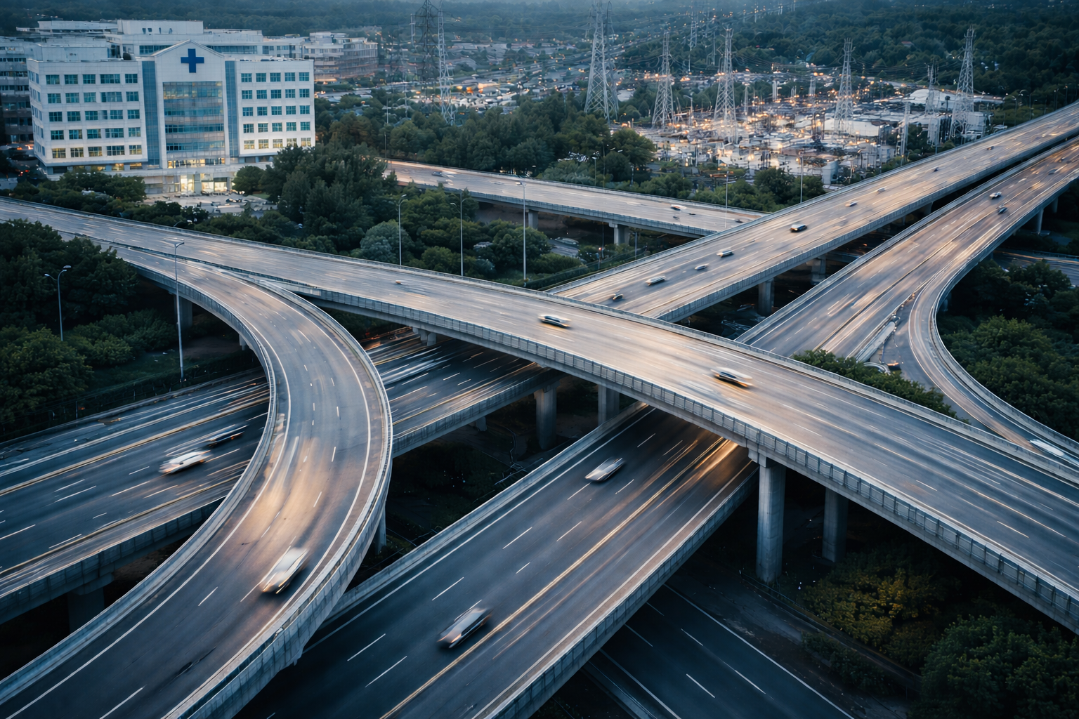 Infrastructure supporting essential service sectors